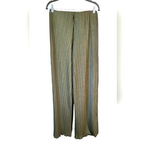 MNG by Mango flowy plisse pants